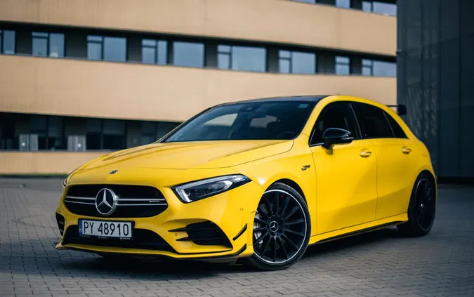 samochody osobowe Mercedes-Benz Klasa A cena 179000 przebieg: 57192, rok produkcji 2019 z Poznań